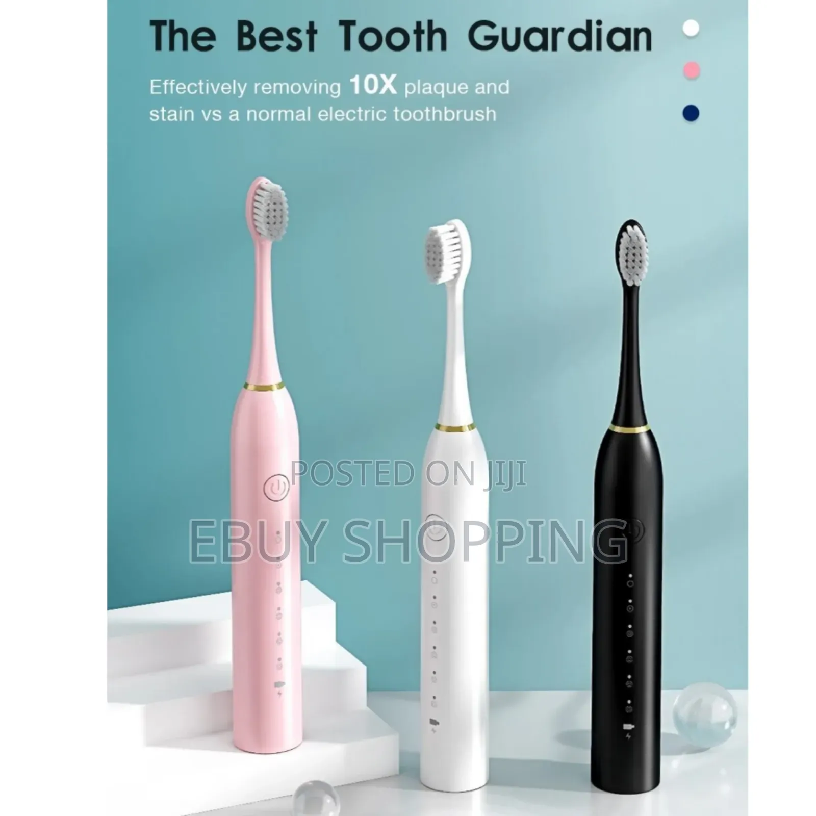 Waterproof Sonic Toothbrush for Men and Women