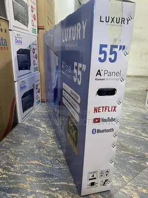“Luxury 55” Ultra Hd Android Smart Tv – A+ Panel, Power”