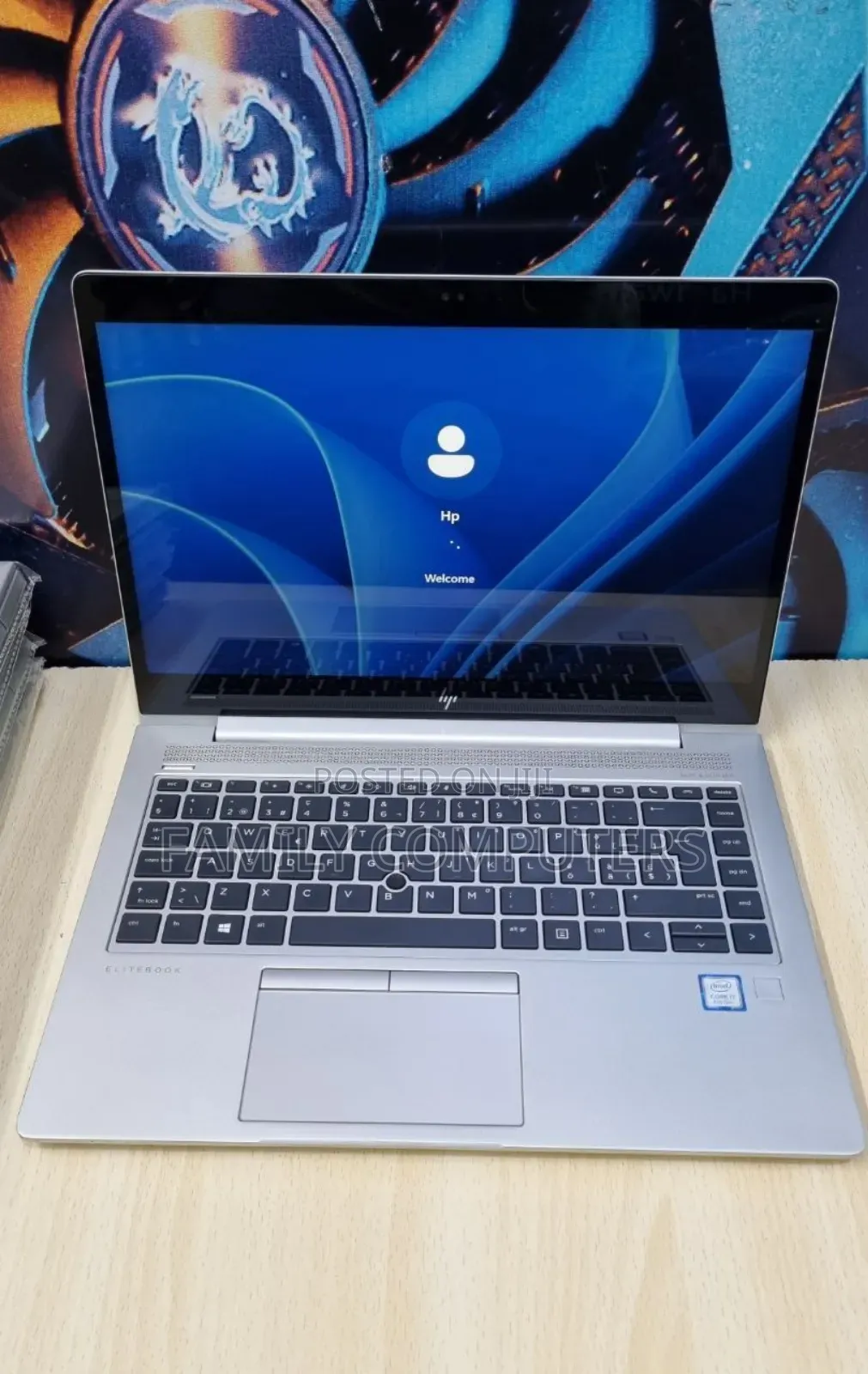 New Laptop HP EliteBook 840 8GB Intel Core i7 SSD 512GB