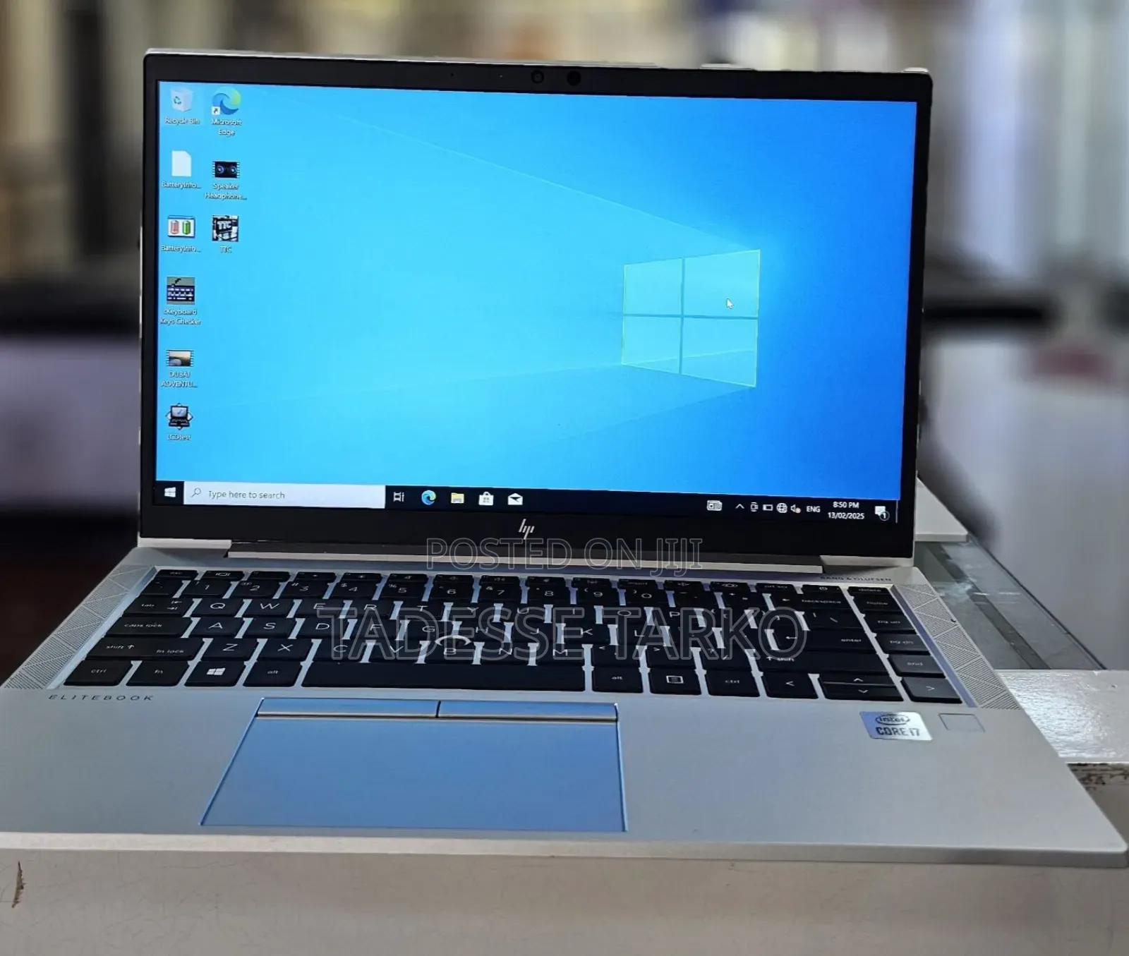 New Laptop HP EliteBook 830 G7 16GB Intel Core i7 SSD 512GB