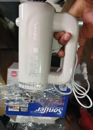 Sonifer Hand Mixer, Model Sf-7034b. Power: A 250-Watt Motor.