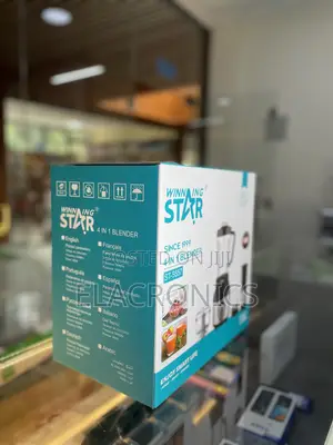 Winning Star 4-in-1 Blender (St-5557) - 600w Juicer Machine