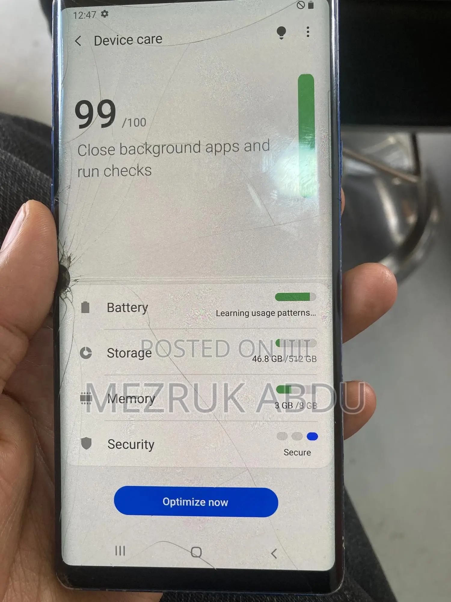 Samsung Galaxy Note 9 512 GB Blue