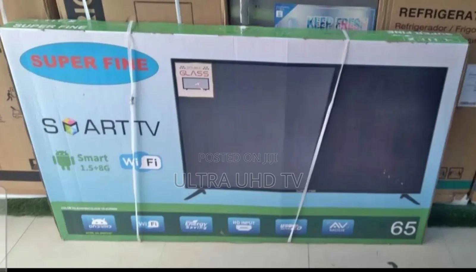 Super Fine Brand 65-Inch Smart Android Tv. Uhd Tv