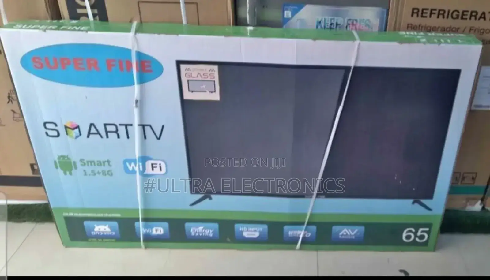 Super Fine Brand 65-Inch Smart Android Tv. Uhd Tv