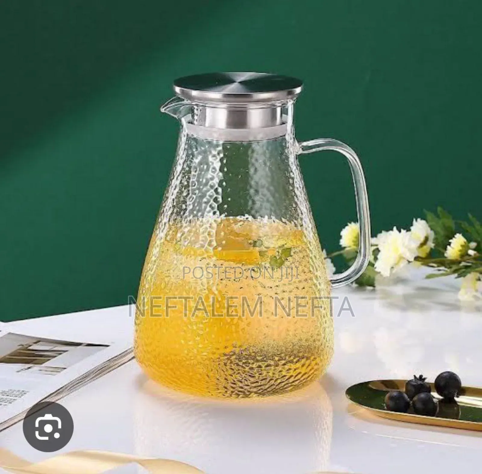 Glass Water Jug