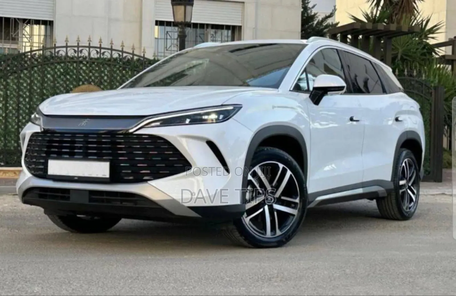 New BYD Song Plus 2025 White