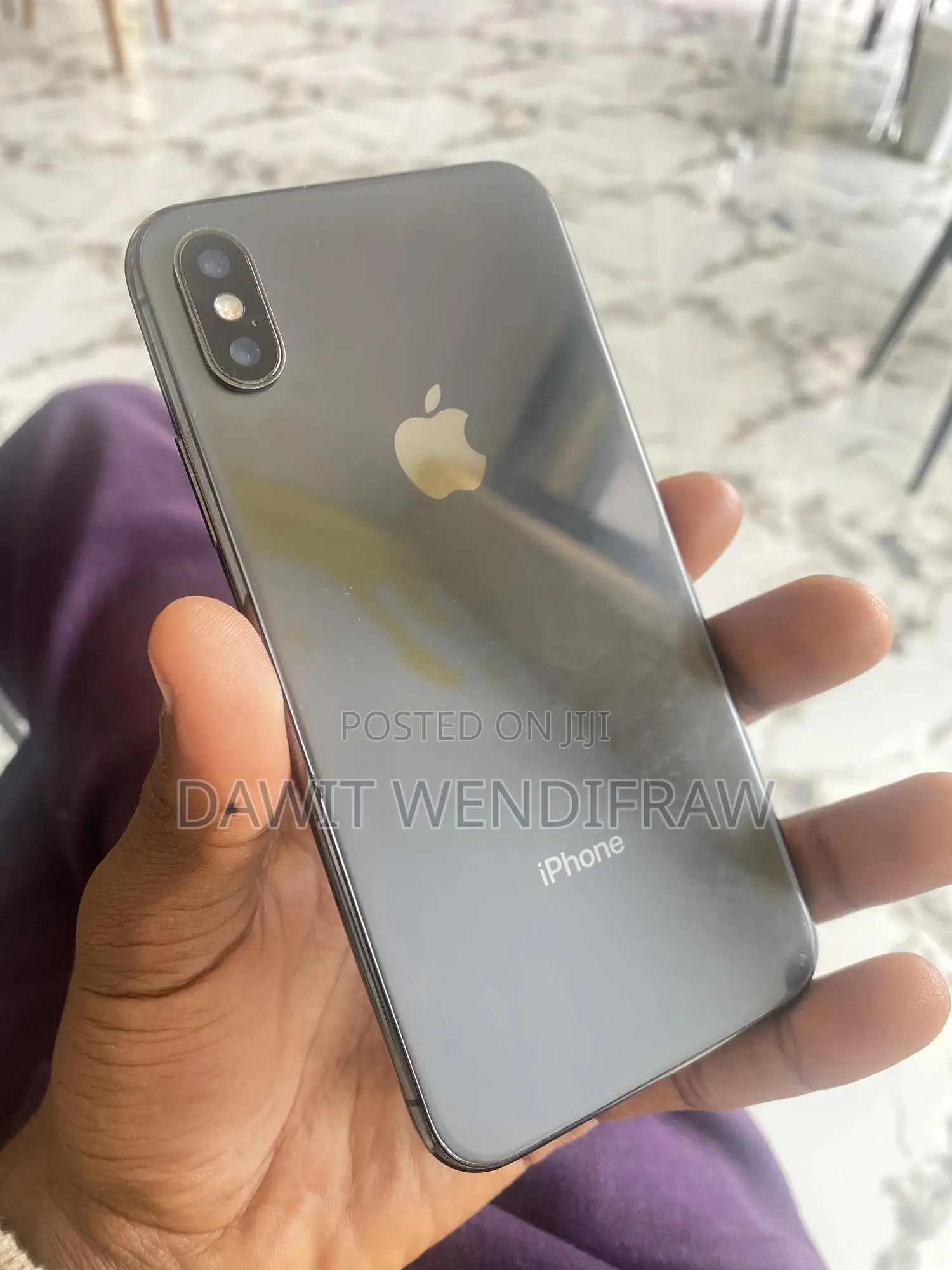 New Apple iPhone X 256 GB Black