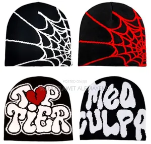 Black White Beanies