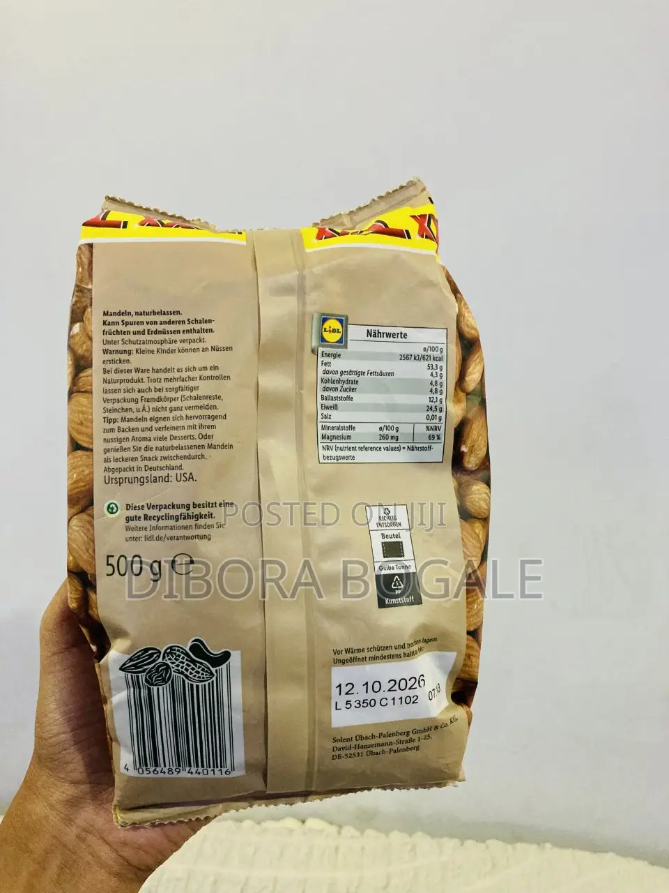 Alesto Almond Mandeln