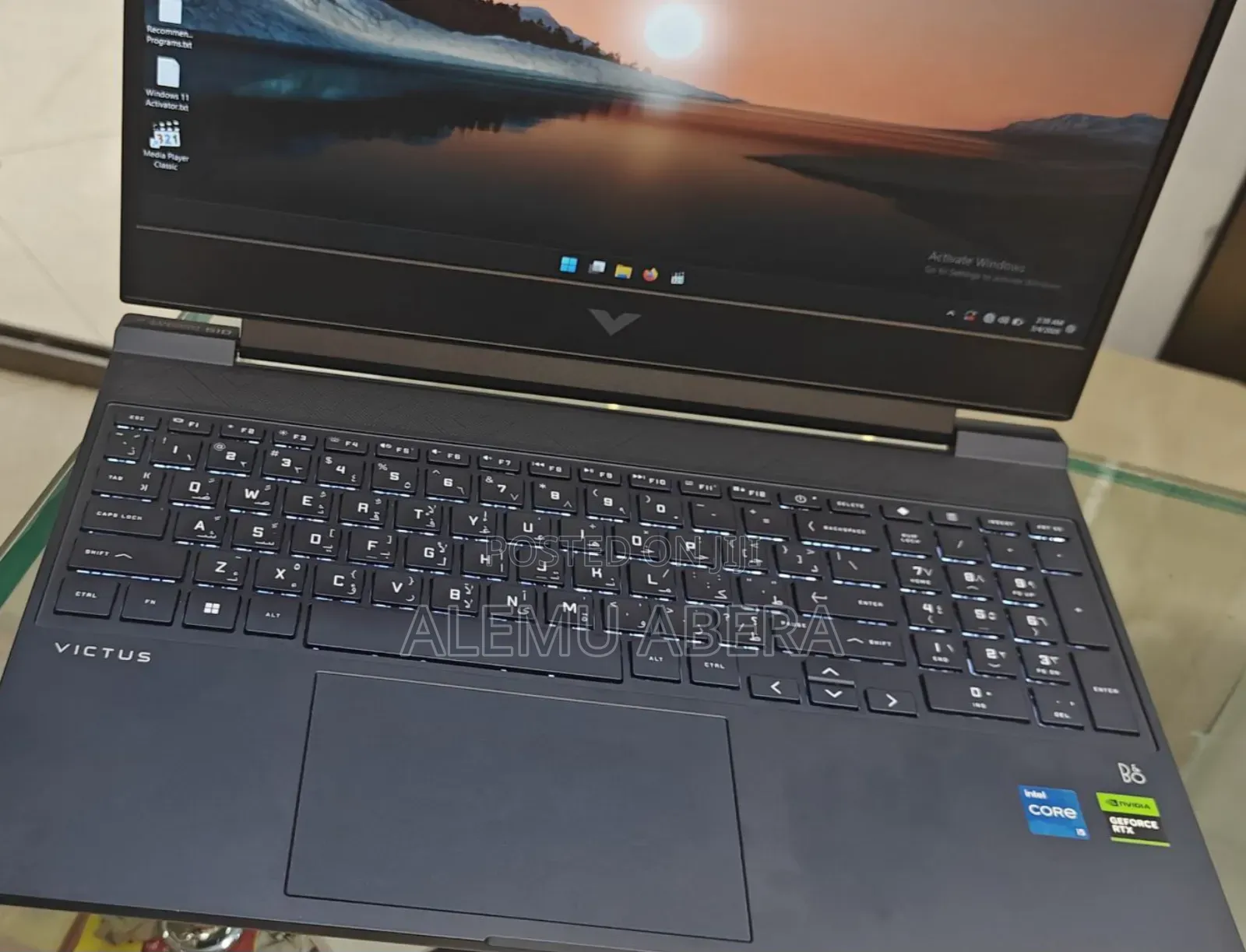 New Laptop HP Victus 15 8GB Intel Core i5 SSD 512GB