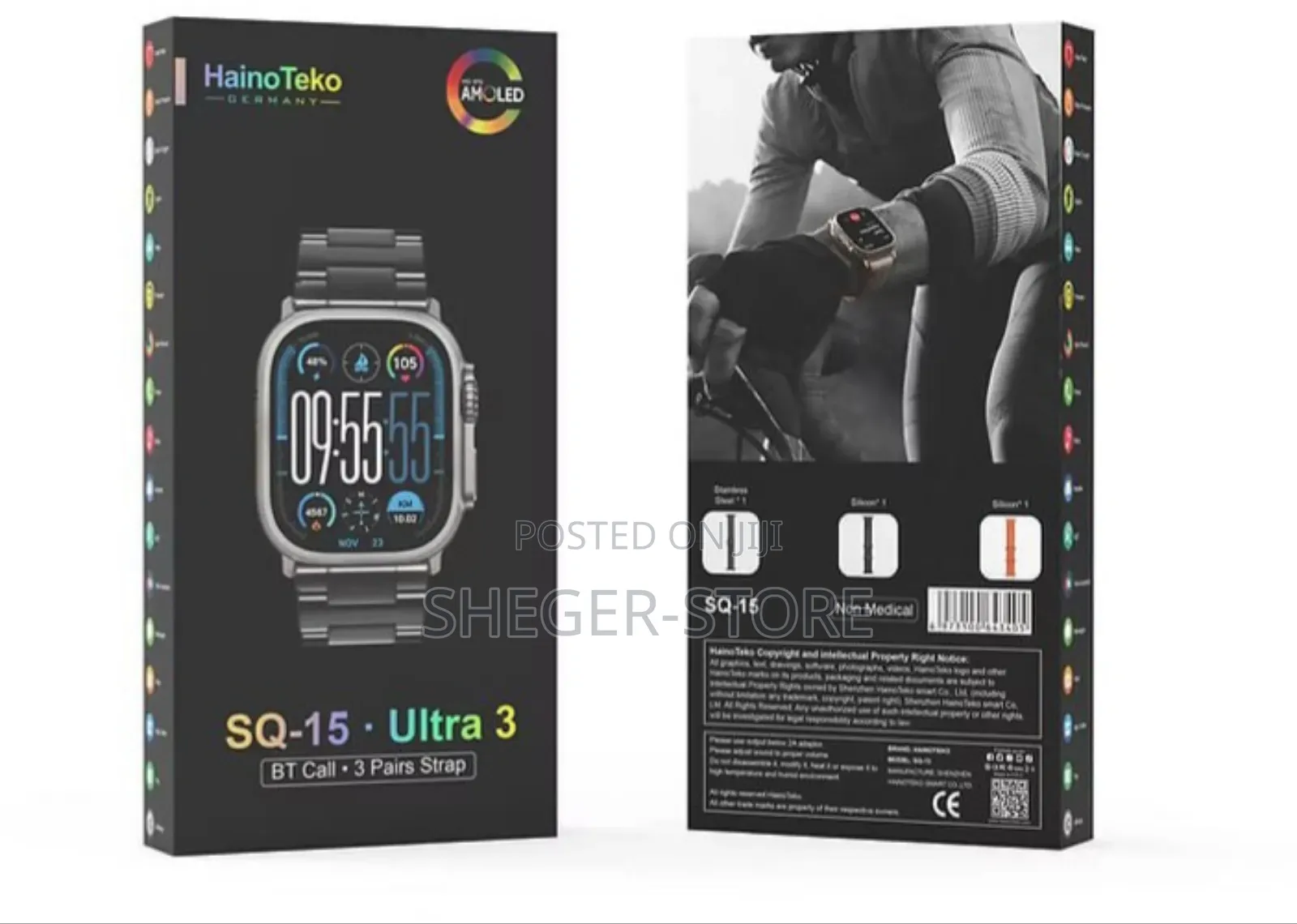 Orginal Germany Hainoteko Sq-15 Smartwatch