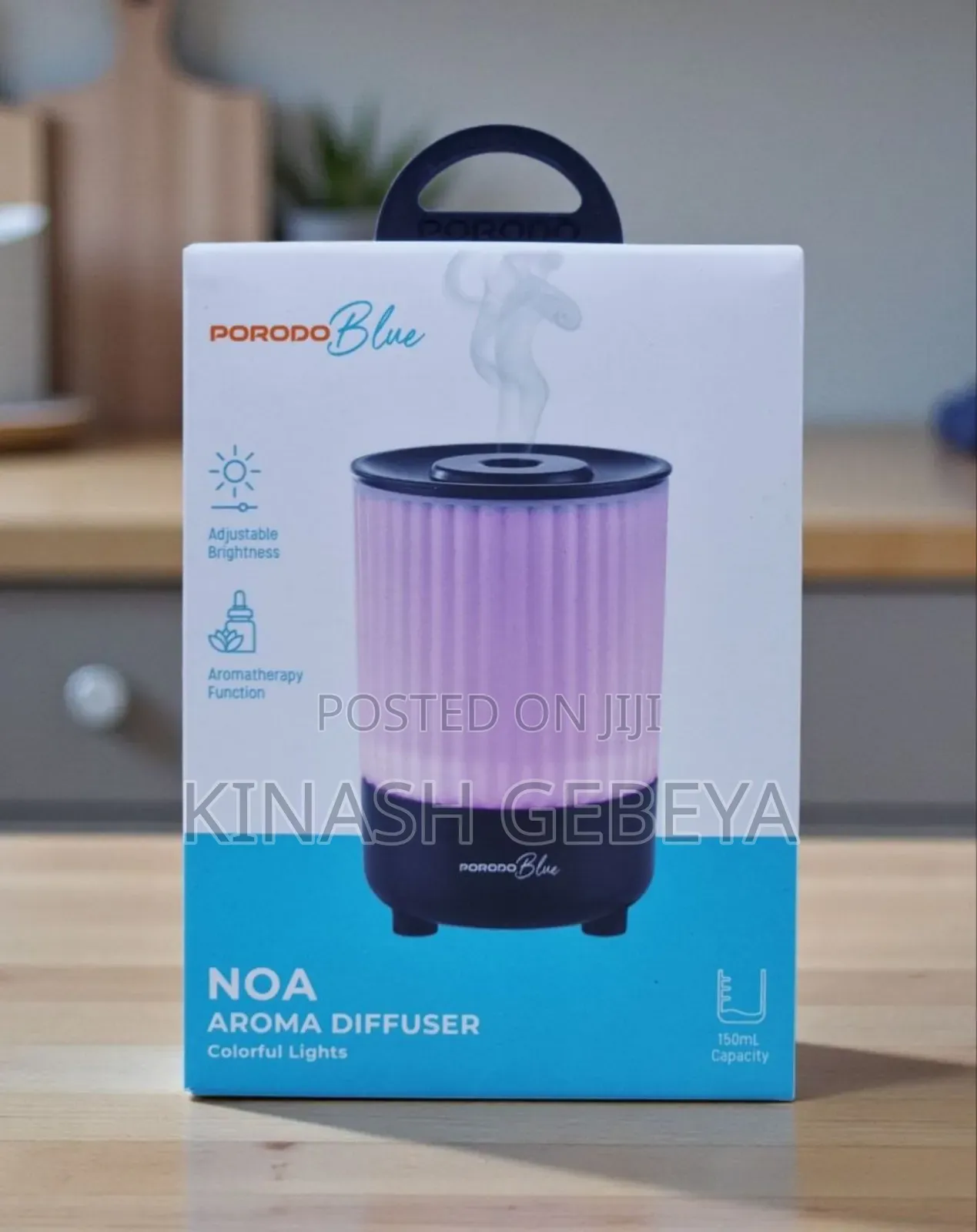 Porodo Noa Aroma Diffuser With Color Ful Light