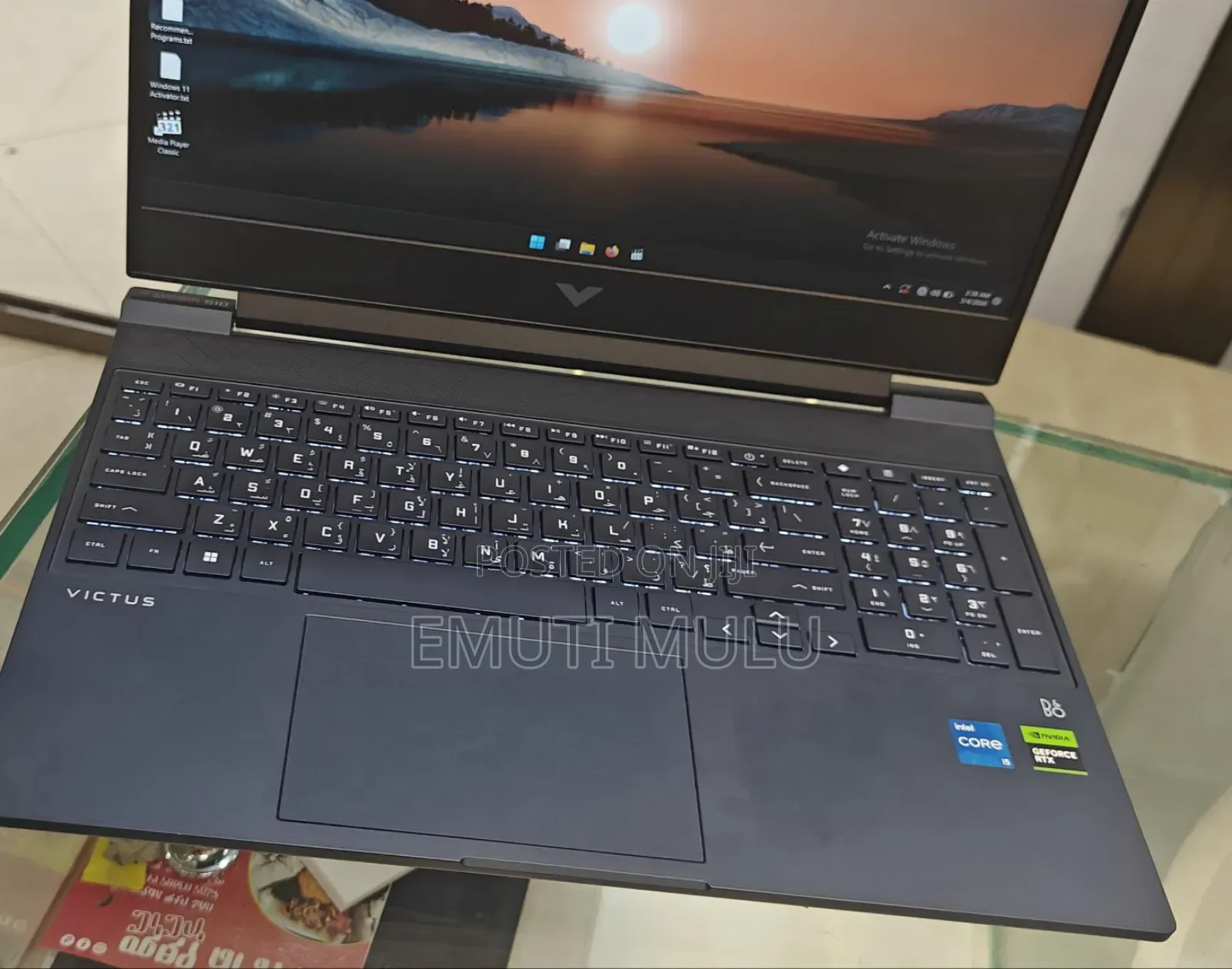 New Laptop HP Victus 15 8GB Intel Core i5 SSD 512GB