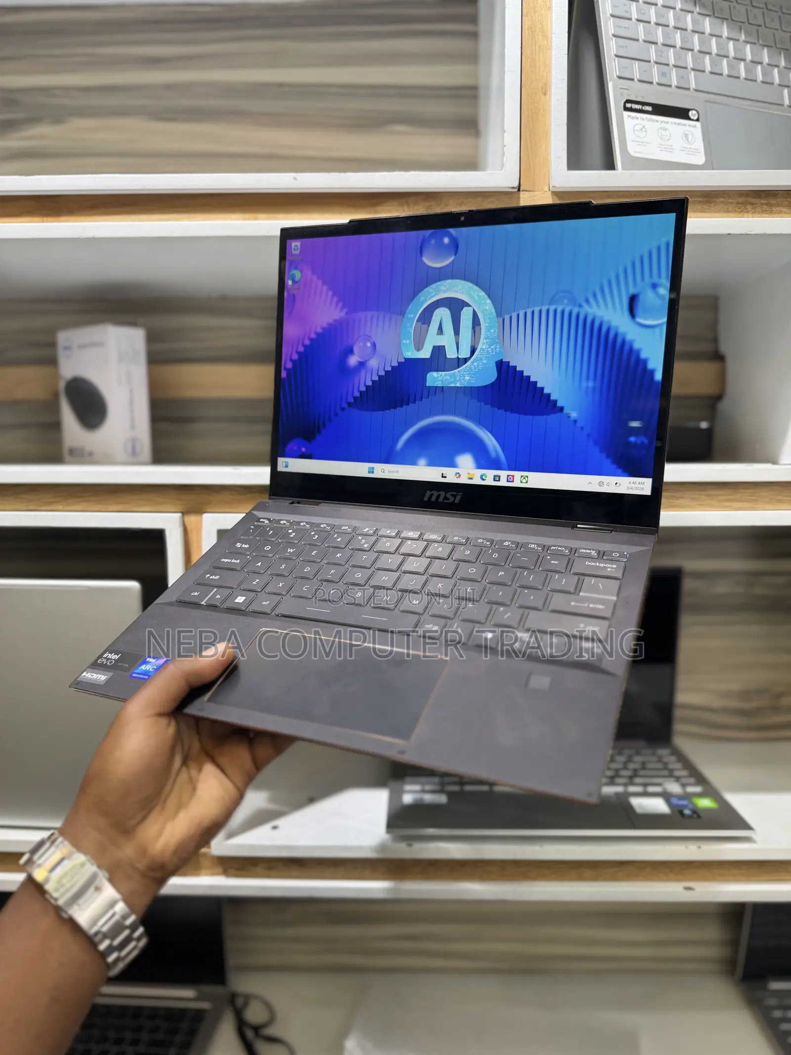 New Laptop MSI Summit E13 Flip Evo 16GB Intel Core Ultra 7 SSD 1T