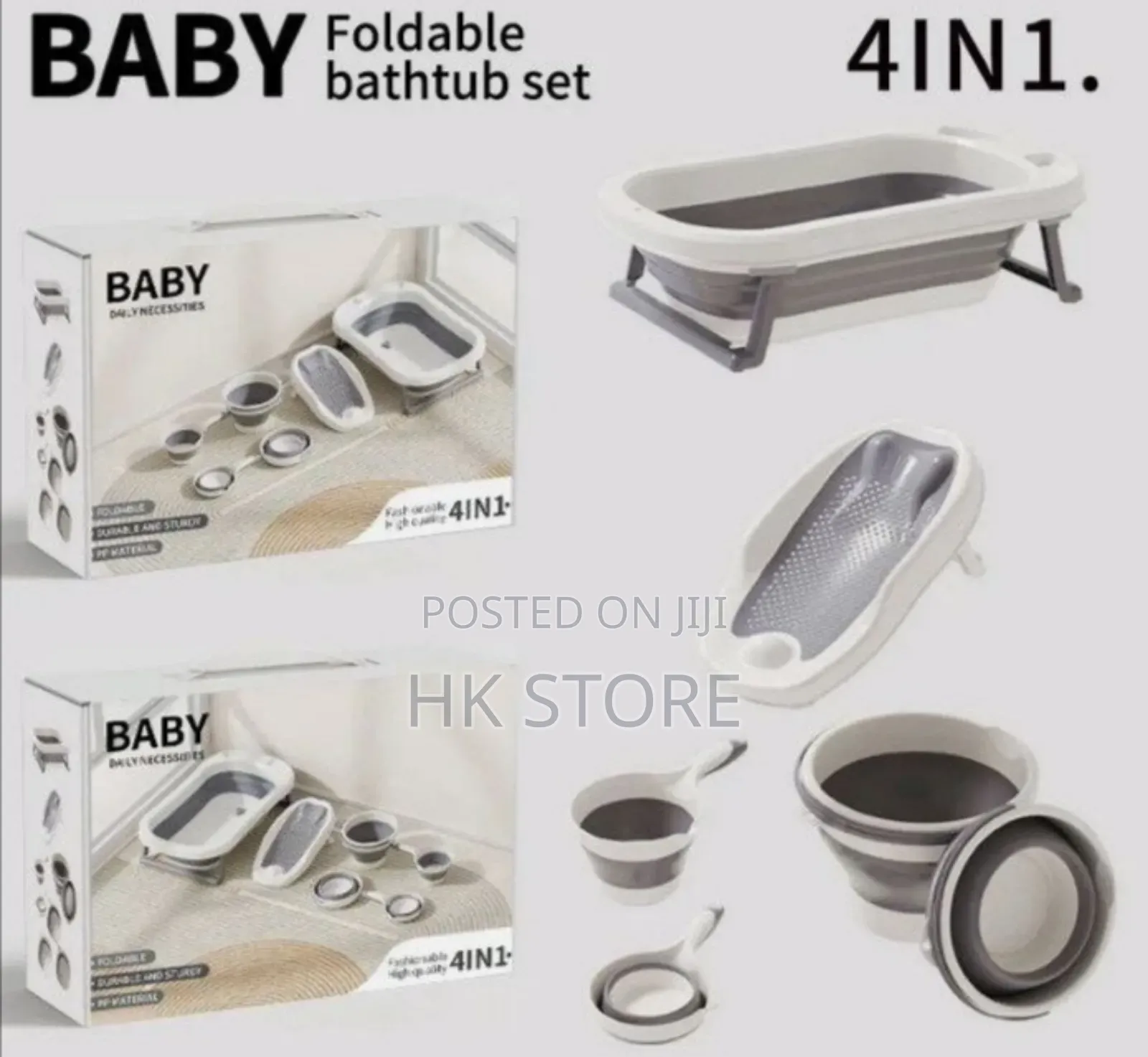 4 in 1 Foldable Luxury Baby Bather