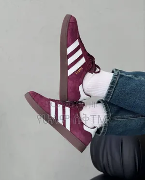 Adidas Gazelle 'Maroon/White Gum' Men's Shoes