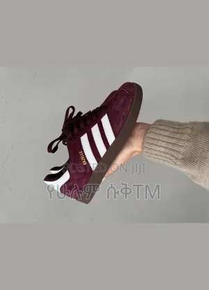 Adidas Gazelle 'Maroon/White Gum' Men's Shoes