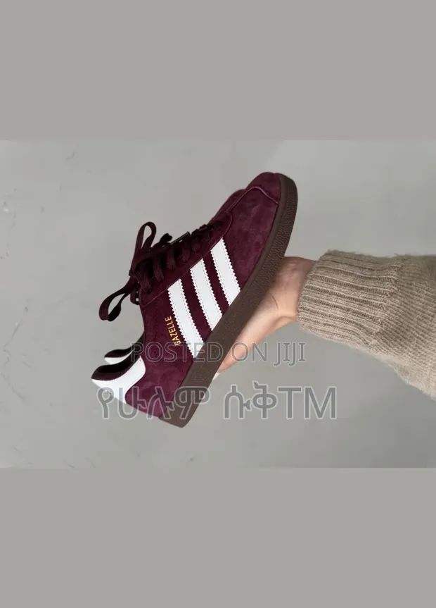 Adidas Gazelle 'Maroon/White Gum' Men's Shoes for sale -  TM  Price:  ETB 7,499 on Jiji.com.et [Addis Ketema]