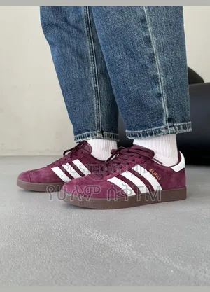 Adidas Gazelle 'Maroon/White Gum' Men's Shoes