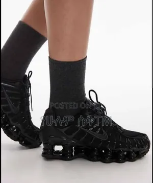 Nike Air Max Shox Tl 'Triple Black' WMNS Shoes