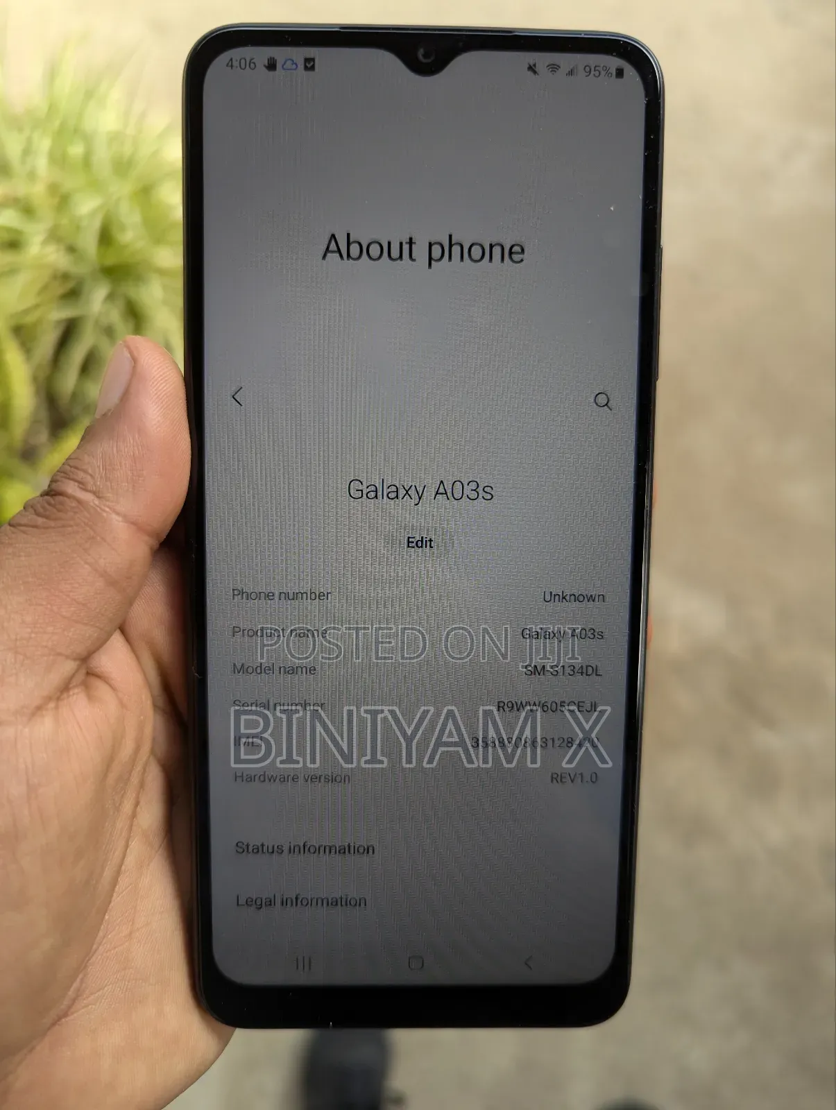 New Samsung Galaxy A03s 32 GB Black