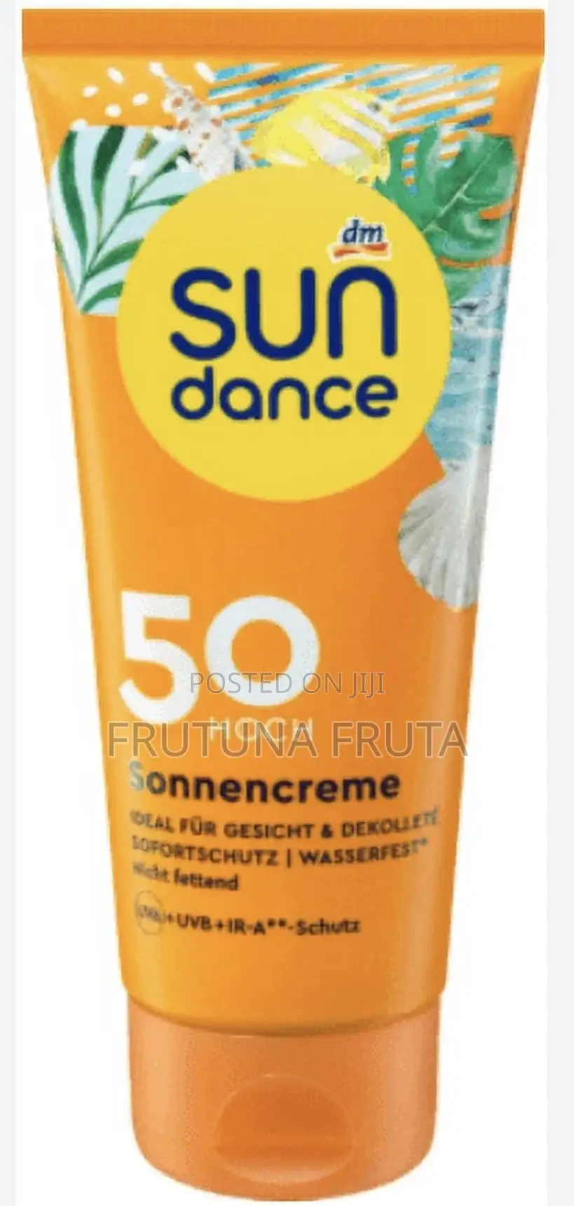 Sundance Sun Cream SPF 50+, a 100 Ml German Sunscreen Product
