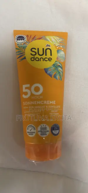 Sundance Sun Cream SPF 50+, a 100 Ml German Sunscreen Product