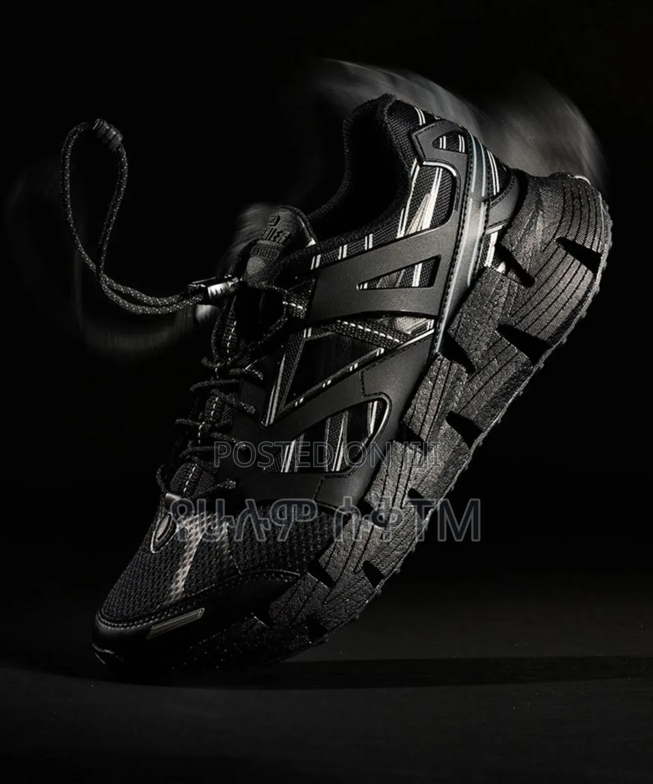 Reebok Zig Float Shadow 'Triple Black' Men's Shoes