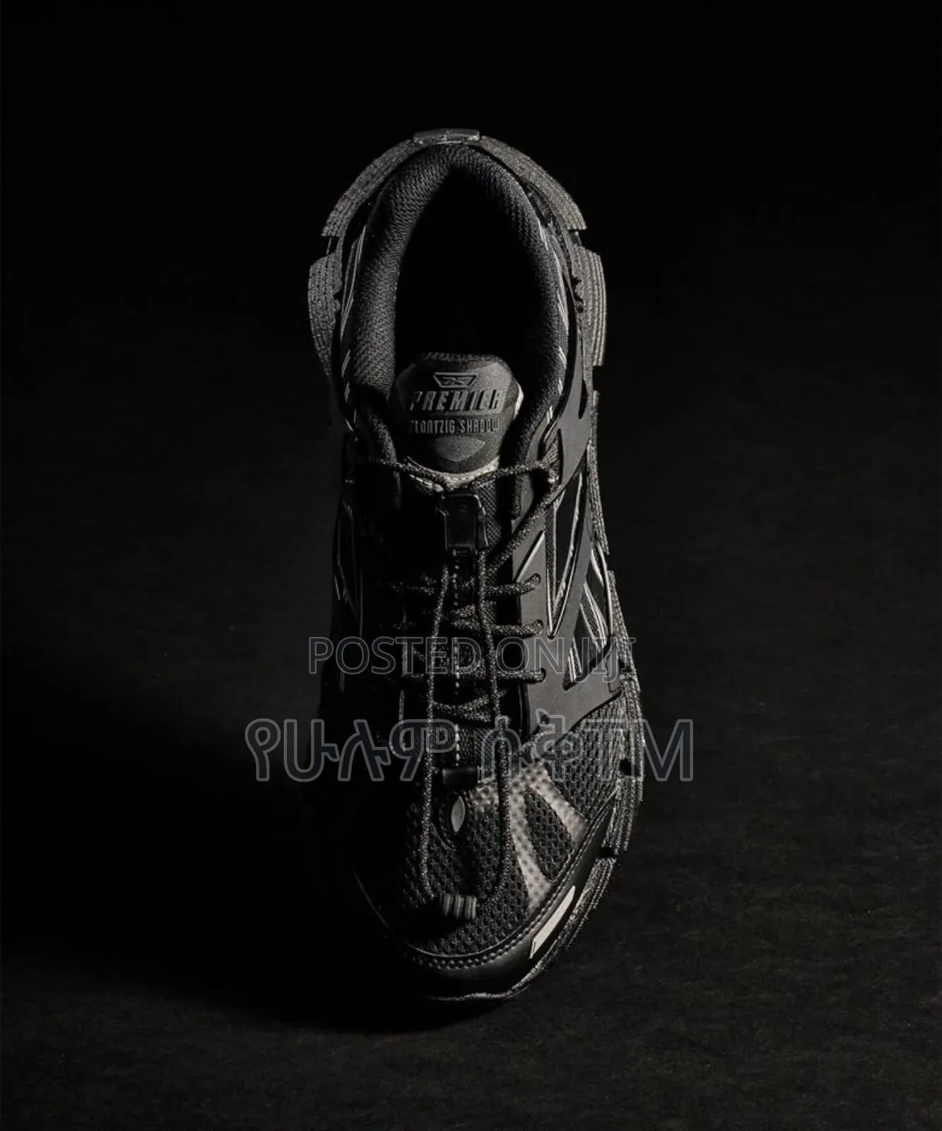 Reebok Zig Float Shadow 'Triple Black' Men's Shoes