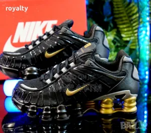 Nike Air Max Shox Tl X Neymar Jr. 'Black Gold' Men's Shoes