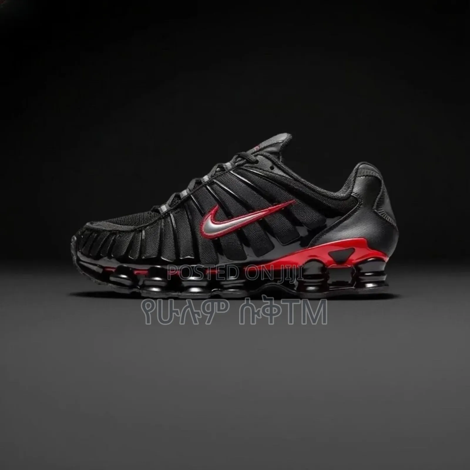 Nike Air Max Shox Tl 'Uni Red/ Black' Men's Shoes