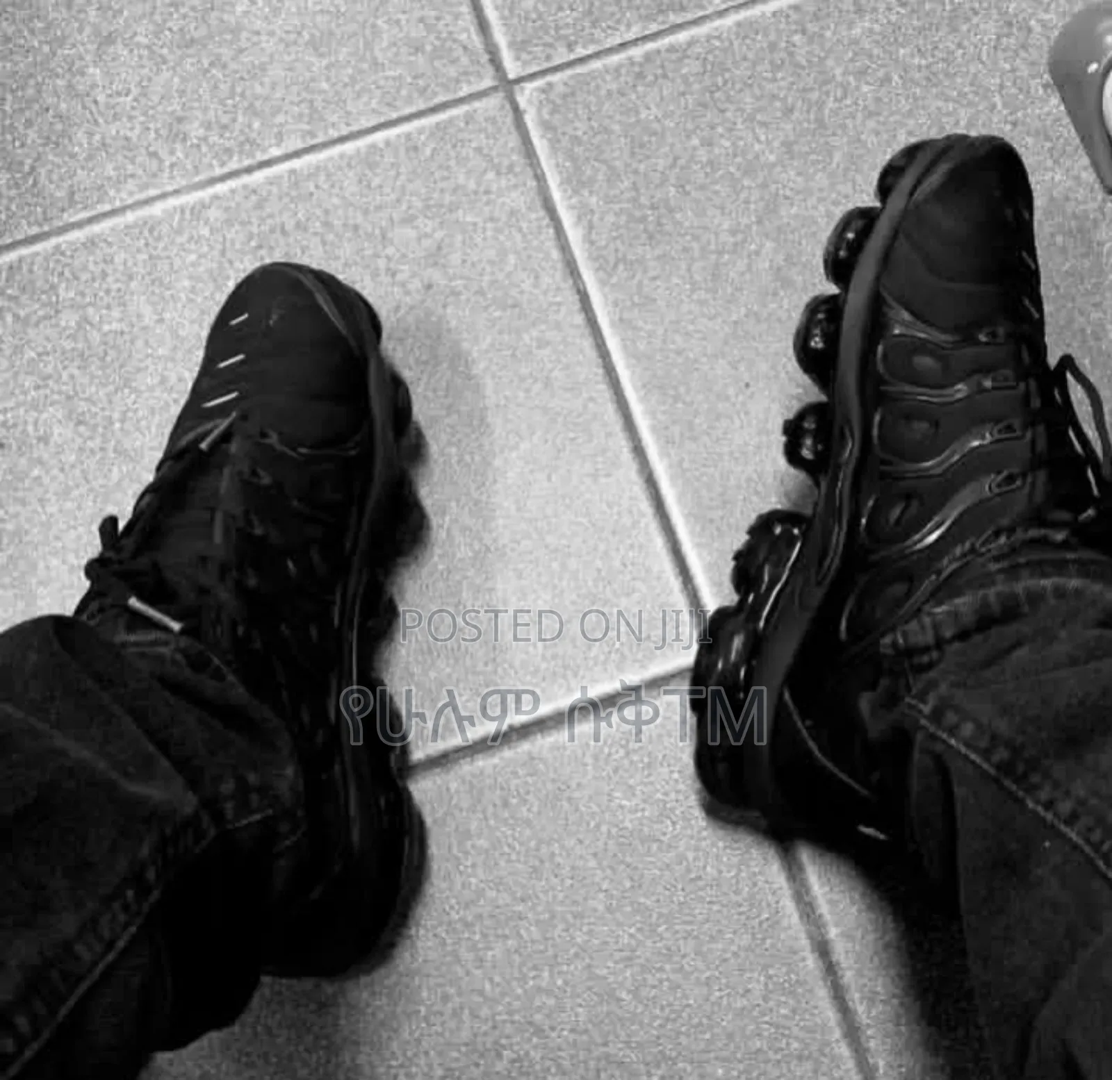 Nike Vapormax Plus 'Triple Black' Men's Shoes