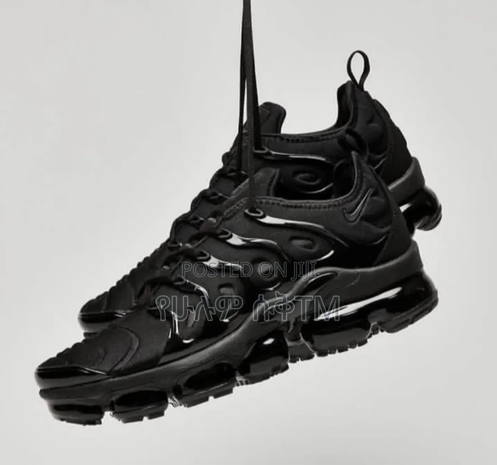 Nike Vapormax Plus 'Triple Black' Men's Shoes