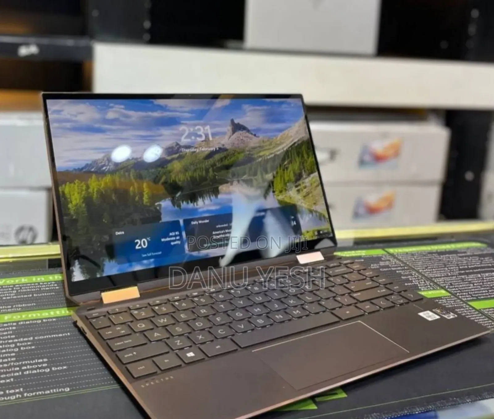 New Laptop HP Spectre 16GB Intel Core i7 SSD 512GB