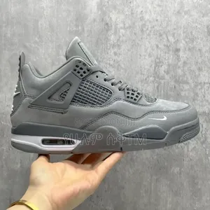 Nigel Sylvester X Air Jordan 4 Brick by Brick 'Wolf Grey' Men's Shoes