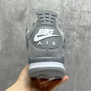 Nigel Sylvester X Air Jordan 4 Brick by Brick 'Wolf Grey' Men's Shoes