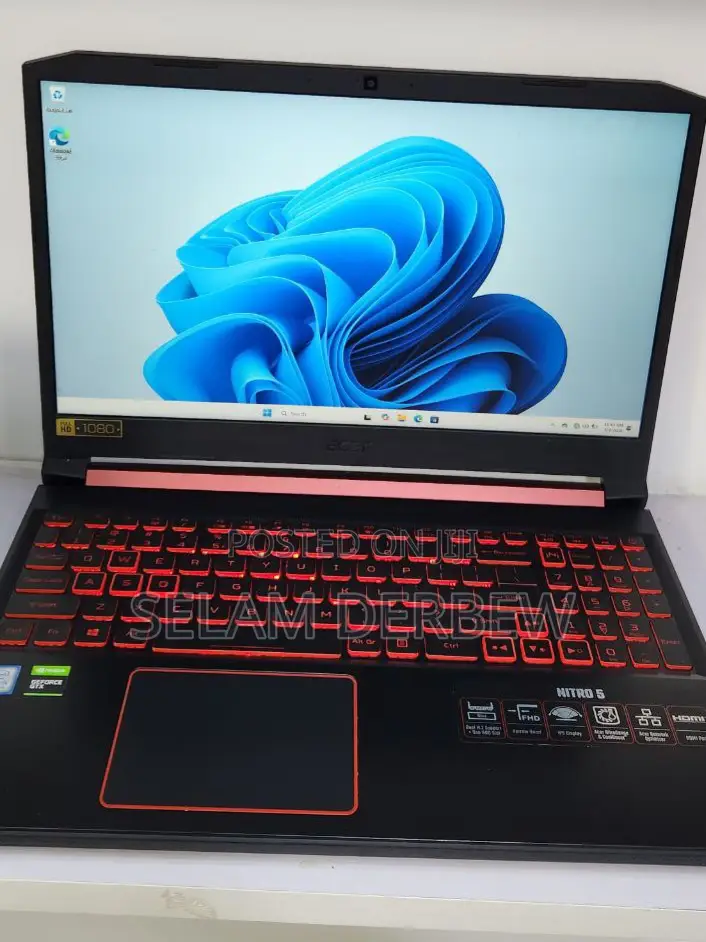 New Laptop Acer Nitro 5 16GB Intel Core i5 SSD 512GB