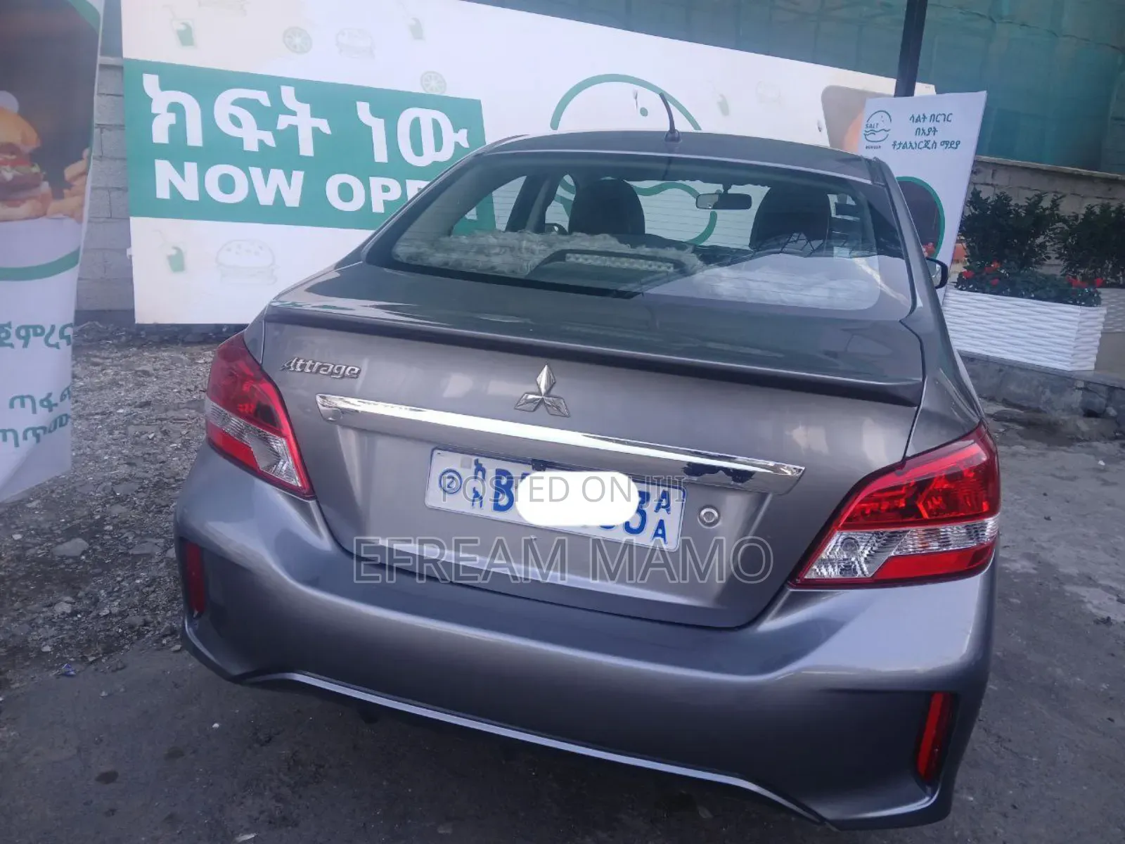 Mitsubishi Attrage 2021 Gray