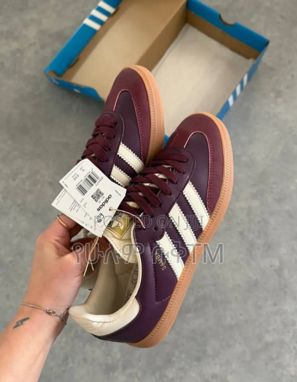 Adidas Handball Spezial 'Burgundy/White Gum' WMNS Shoes