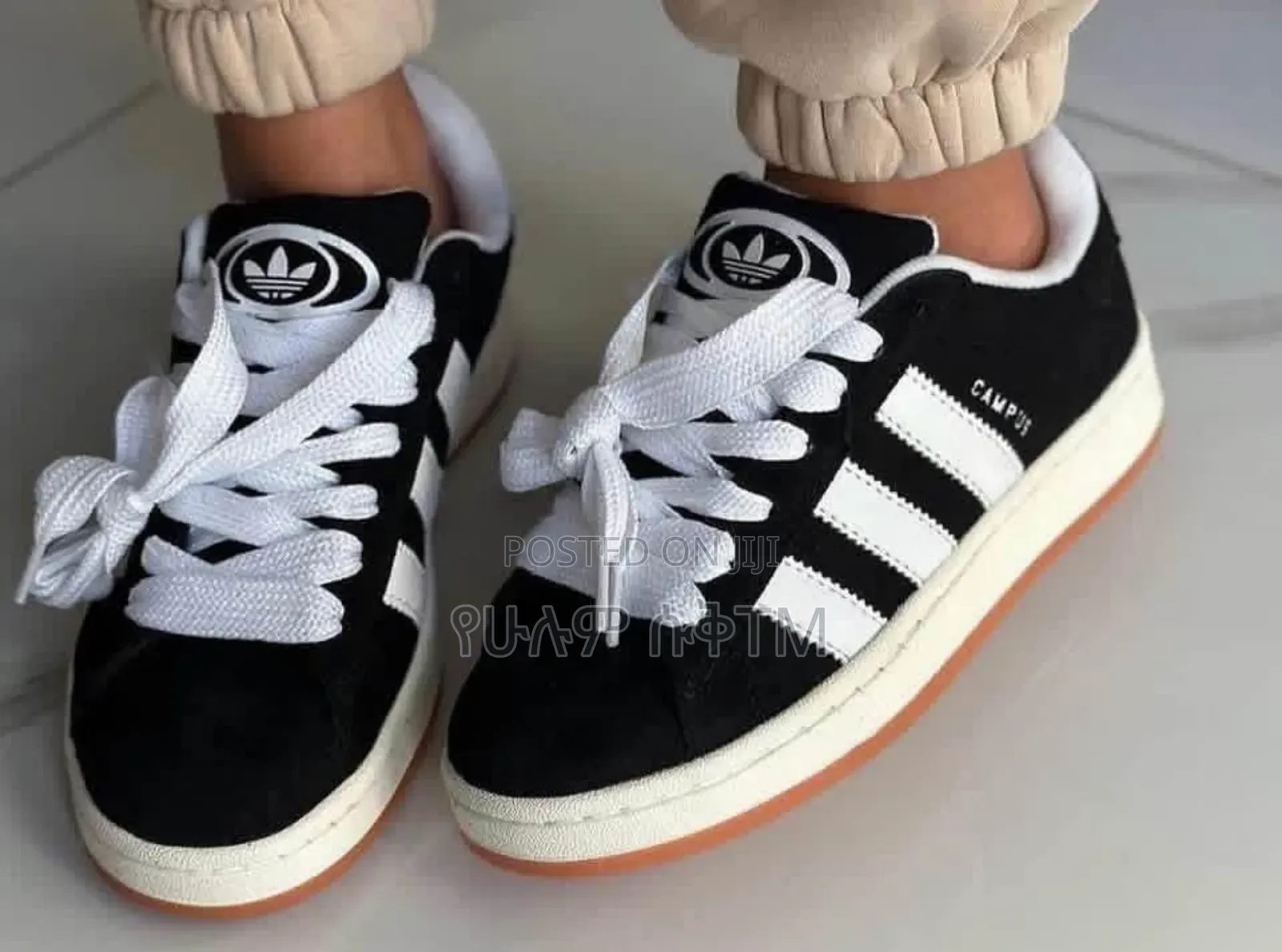 Adidas Campus 00's "Black/White" WMNS Men's Shoes