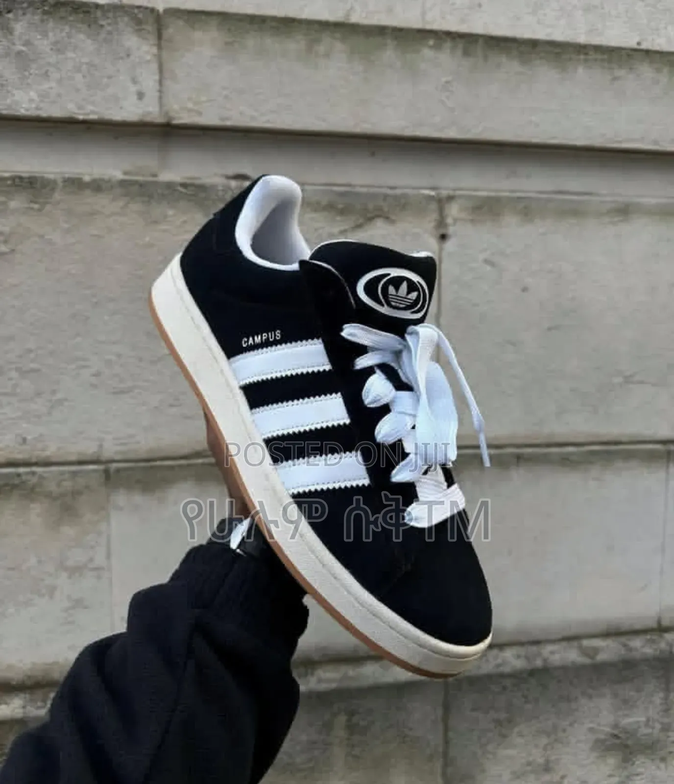 Adidas Campus 00's "Black/White" WMNS Men's Shoes