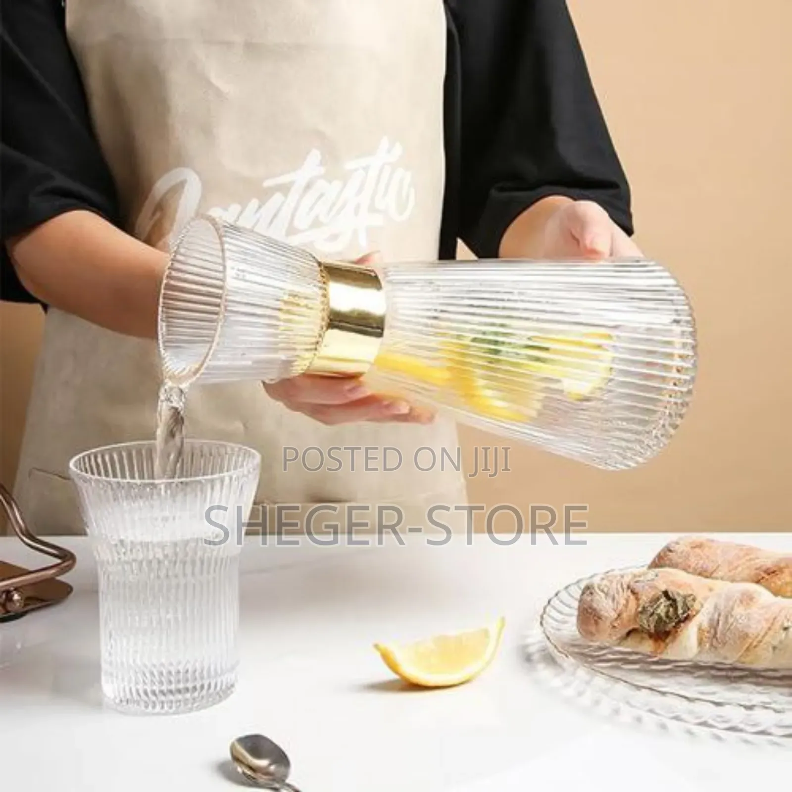 Best Looking Design 7pcs Glass Kettle Set ማራኪ እና በዉብ ዲዛይን