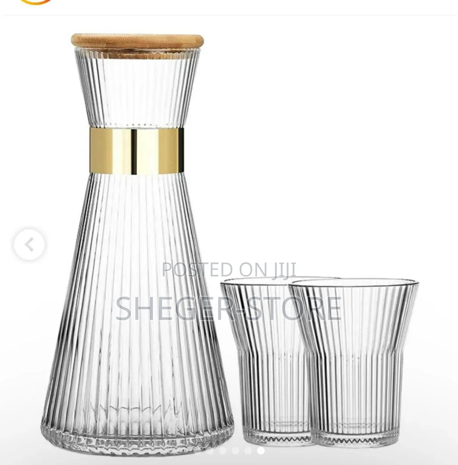 Best Looking Design 7pcs Glass Kettle Set ማራኪ እና በዉብ ዲዛይን