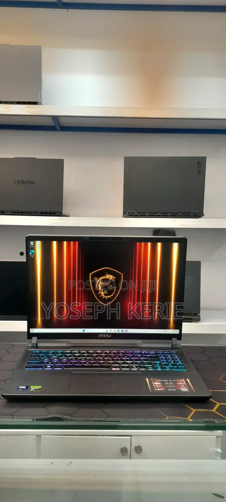 New Laptop MSI Vector 16 HX AI A2XWIG 16GB Intel Core Ultra 9 SSD 1T