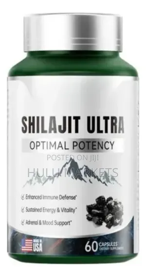 Shilajit Ultra 60 Capsules for Men Women