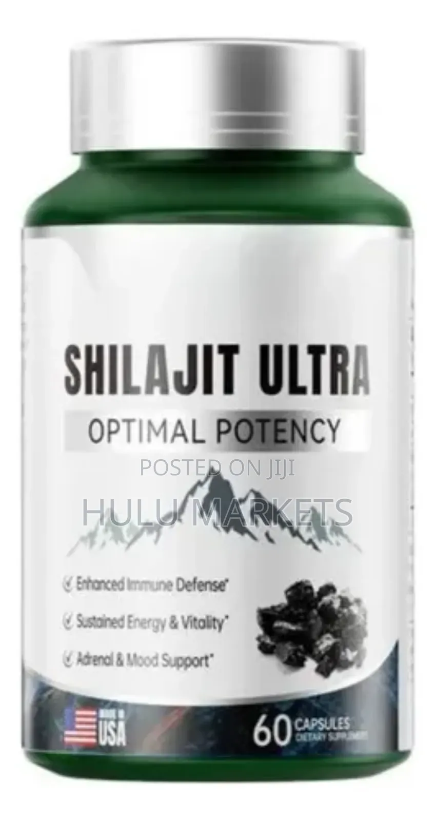 Shilajit Ultra 60 Capsules for Men Women