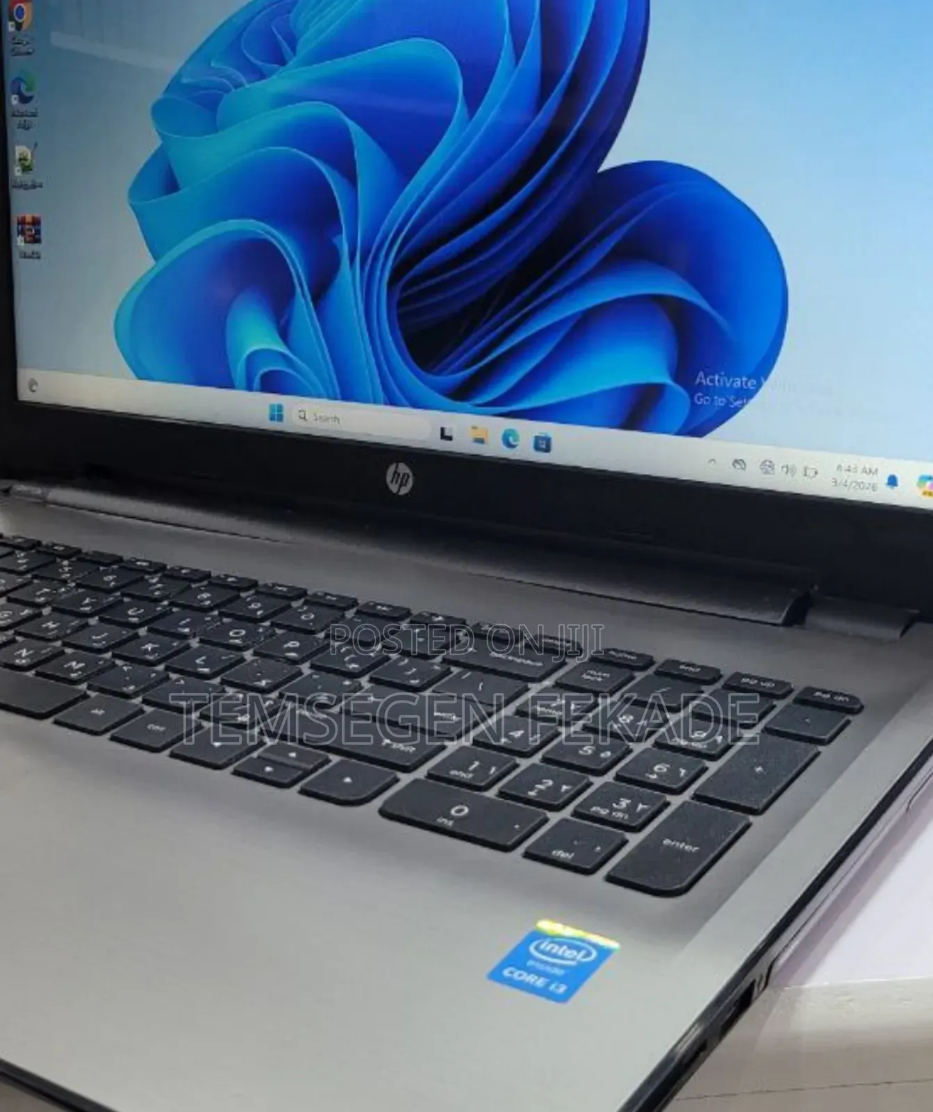 New Laptop HP Stream Notebook 8GB Intel Core i3 SSD 500GB