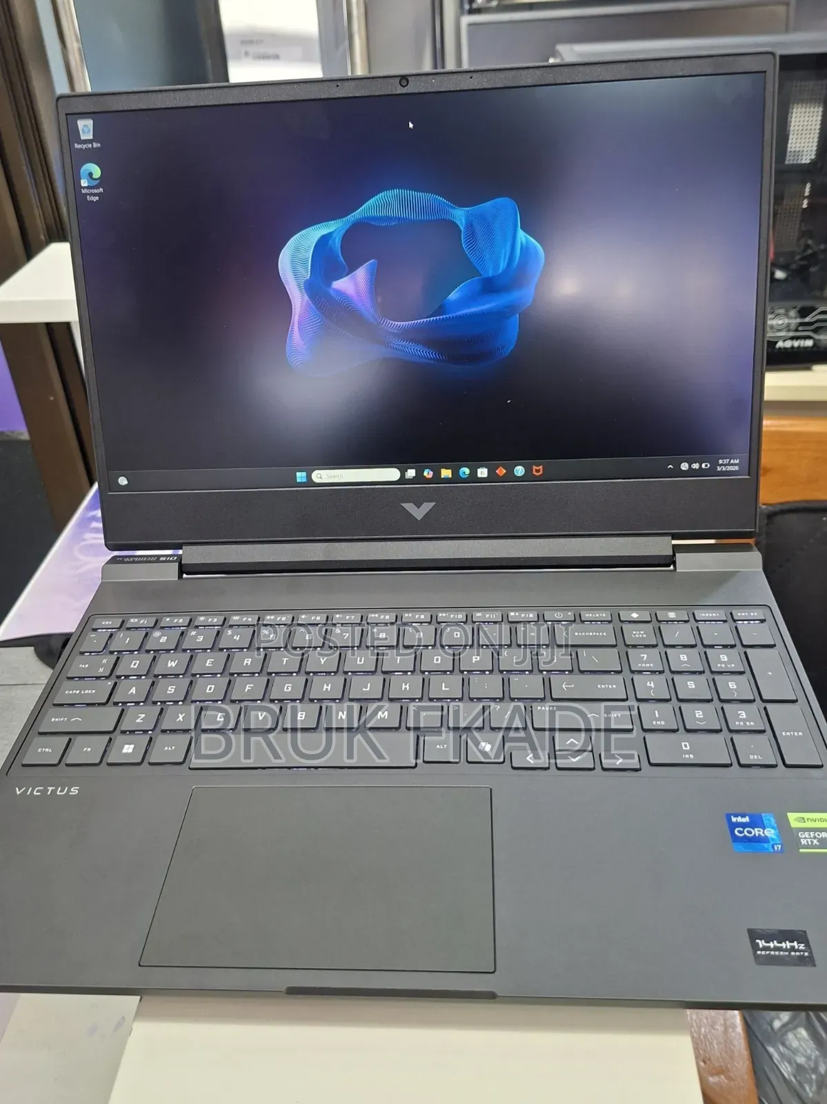 New Laptop HP Victus 16 16GB Intel Core i7 SSD 512GB