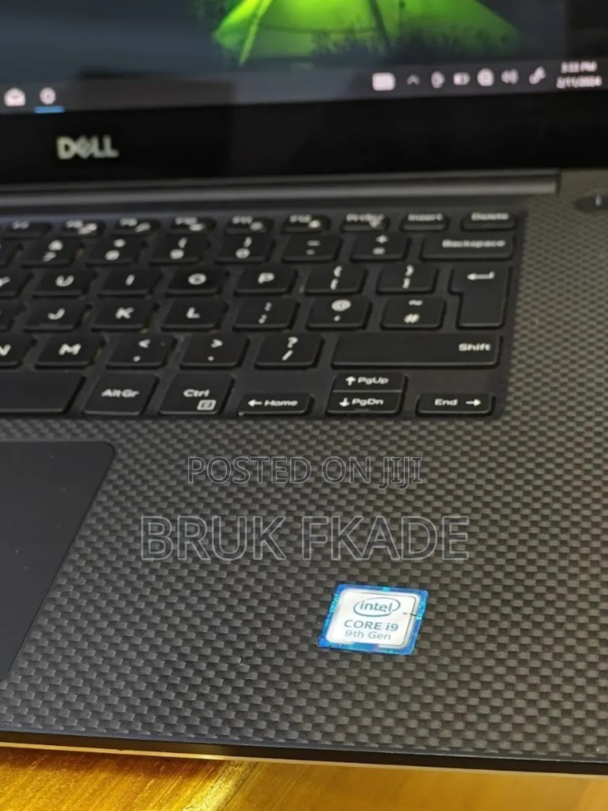 New Laptop Dell XPS 15 16GB Intel Core i9 SSD 512GB
